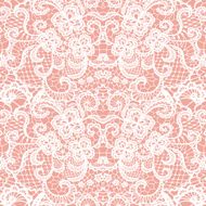 Lace seamless pattern with flowers N128