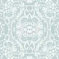 Lace seamless pattern with flowers N131