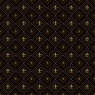 Seamless Pattern Vintage Wallpaper N166