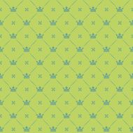 Seamless Pattern Vintage Wallpaper N173