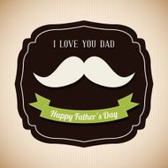 Happy fathers day card design N38