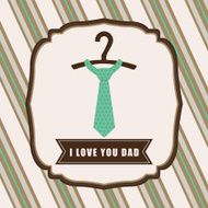 Happy fathers day card design N39