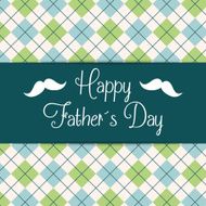 Happy fathers day card design N43