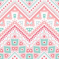 Tribal ethnic zig zag pattern Vector illustration N2