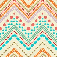 Hand drawn painted seamless pattern Vector illustration N42