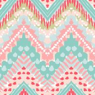 Hand drawn painted seamless pattern Vector illustration N44