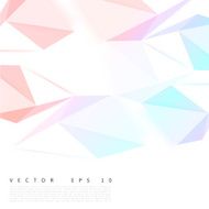 Vector background abstract polygon triangle N82