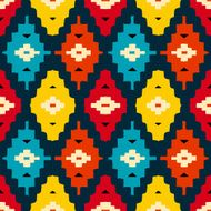 Native american geometric pattern N21