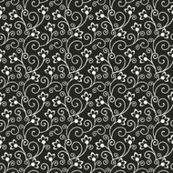 Seamless floral pattern Vector background