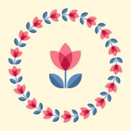 Scandinavian flowers N6