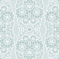 Lace seamless pattern with flowers N134