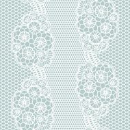 Lace seamless pattern with flowers N135