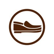 Footwear icon vector shoes pictogram N2