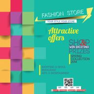 Abstract Fashion Sale Poster N7