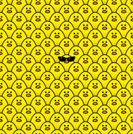Cool Yellow Chick in Ladies Style Sunglasses surrounded by