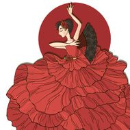 flamenco dancer N20