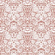 Lace seamless pattern with flowers N136