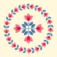 Scandinavian flowers N7