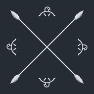 native ethnic art symbol N27