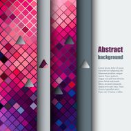 Brochure template with abstract background N17
