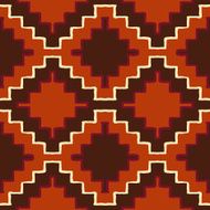 Vector navajo tribal ornament N21