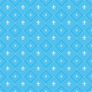 Seamless pattern Blue Vector N22