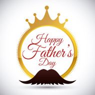Happy fathers day card design N46