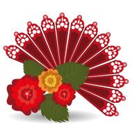 Flamenco design vector illustration N11