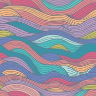 Seamless pattern with abstract waves N10