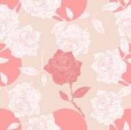 roses ornament N6