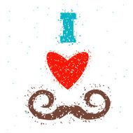 I Love Mustache N2