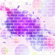 brick wall graffiti N2