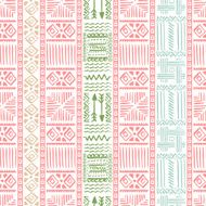 Abstract Seamless Pattern in Ethnic Style N11