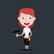 DIY Girl Illustation N5