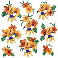 Hibiscus dog N7