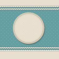 Vintage Card Vector Illustration