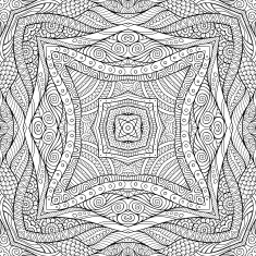 Abstract vector tribal ethnic background N51