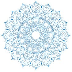 Mandala Round Ornament Pattern Vintage decorative elements N5