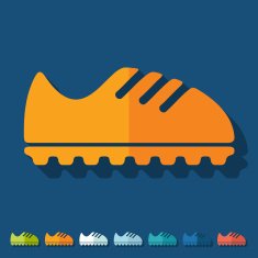 Flat design sneakers N30