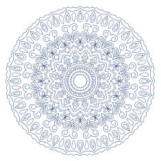 Mandala Round Ornament Pattern Islam Arabic Indian motifs