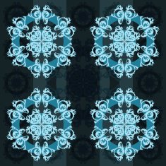Abstract pattern antique ornament