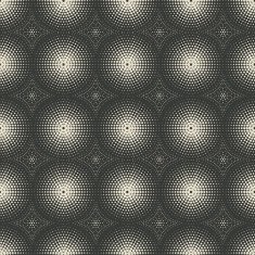 dotted monochrome geometric seamless pattern