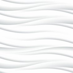 White seamless texture Wavy background Interior decoration N4