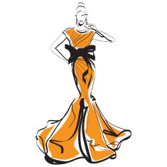 Elegant lady N10