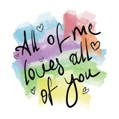 Love Quote Background Design