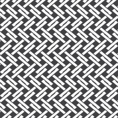 Seamless pattern of intersecting polygonal line