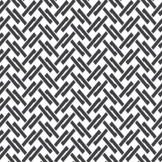 Seamless pattern of intersecting polygonal line N2