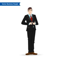 young man in business suit N7