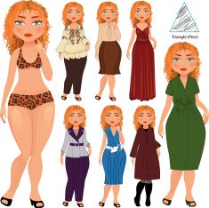 Fashion styles for hourglass