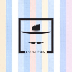 vector abstract vintage design banner logo app background